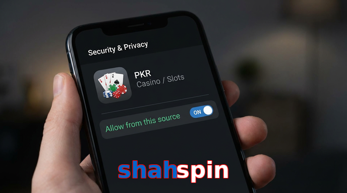 Game list for Shahspin apk section
